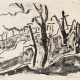 Ernst Ludwig Kirchner. Blühende Kirschbäume - photo 1