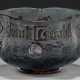 Seltene "Verre parlante"-Zierschale mit Spruchband - photo 1