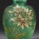 Emile Gallé-Ziervase mit Chrysanthemen-Dekor - photo 1