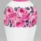 Prächtige Meissen Deckelvase mit Rosendekor - photo 1