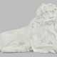 Monumentale Figur eines Löwen von Meissen - photo 1