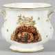Meissen Cachepot mit Bergmannsdekor und seltener - photo 1