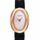 CARTIER, BAIGNOIRE MINI REF. 2333, AN EXTREMELY ATTRACTIVE PINK GOLD QUARTZ WRISTWATCH WITH PINK MOTHER OF PEARL DIAL - Foto 1