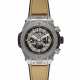 HUBLOT, BIG-BANG CHRONOGRAPH REF. 411.NX.1187.RX.MTK.20 "MTK GLOBAL BOXING", AN ATTRACTIVE TITANIUM SPECIAL EDITION CHRONORAPH - photo 1