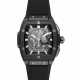 HUBLOT, SPIRIT OF BIG BANG REF. 601.CI.0173.RX, A TONNEAU-SHAPED BLACK CERAMIC CHRONOGRAPH WITH SKELETON DIAL - фото 1