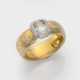 Extravaganter Herren-Bandring mit Diamant - photo 1