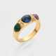 Klassischer Multicolor-Bandring - Foto 1