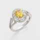 Hochfeiner Fancy Diamantsolitär-Ring - Foto 1