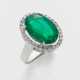 Eleganter Smaragd-Brillantring - photo 1