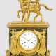 Seltene Empire-Figurenpendule "Chiron und Achilles" - photo 1