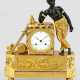 Seltene Empire-Figurenpendule als Allegorie des Handels - Foto 1