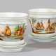 Vier Biedermeier-Cachepots - Foto 1