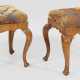 Paar Barock-Tabourets - Foto 1