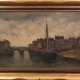 Guba, Rudolf Anton (1884 Hamburg-1950 München) "Hafenansicht", Öl/ Lw., sign. u.r., 39x60 cm, Rahmen - Foto 1