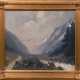 Rummelspacher, Josef (1891-1979, Berliner Landschaftsmaler) "Berglandschaft in den Tiroler Alpen", Öl/Lw., sign. u.l., 29x35 cm, Rahmen - фото 1