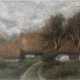 Kalt, Karl (Mecklenburger Maler) "Mecklenburger Landschaft", Öl/ Pastell, unsign., 10x16 cm, im Passepartout hinter Glas und Rahmen - photo 1