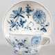 Meissen-Tasse mit UT, Zwiebelmuster, Schwertermarke mit 2 Schleifstrichen - фото 1