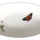 Meissen-Zierschale, Schiffchenform, polychrome Insektenmalerei, 1. Wahl, 7x35x16 cm - photo 1