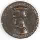 Medaille "Antonio Pisanello", einseitiger Bronzeabguß der Medaille, 86 mm, 194,07 g - photo 1