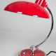 Fritz Hansen-Tischleuchte "Kaiser idell 6631 Luxus", rot, 1- flammig, H. ca. 43 cm - photo 1