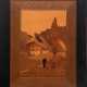 Intarsienbild, Heinrich Maybach, Atelier für Marketerie, Karlsruhe um 1900, "Schwarzwaldhaus bei Gutach", Nr. 1341, 25x18,5 cm, im schwarzen Holzrahmen - фото 1