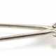 Zuckerzange, Georg Jensen, Dänemark, Sterling, Eichelmuster, Gew. 25,3 g, L. 10,3 cm - Foto 1