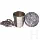 Silberbecher, Dose und patriotische Kette, 1894 - 1918 - фото 1
