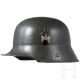 Stahlhelm M16 mit Tarnüberzug - photo 1