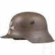 Stahlhelm M 16 mit Freikorpszeichen - photo 1