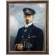 Portraitgemälde des "Piraten des Kaisers", Kapitänleutnant Nikolaus Graf zu Dohna-Schlodien - photo 1