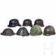 Sieben internationale Stahlhelme, 20. Jhdt. - photo 1