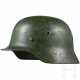 Stahlhelm M 35 der Luftwaffe, verwendet von der bulgarischen Armee - photo 1