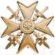 Spanienkreuz in Gold mit Schwertern, Juncker-Fertigung - photo 1