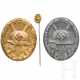 Verwundetenabzeichen in Gold und Silber mit Miniatur, Buntmetall - Foto 1