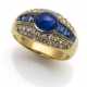 Ring mit Saphiren & Brillanten - фото 1