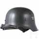 Stahlhelm M 34 für die Polizei mit beiden Abzeichen - photo 1