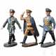 Drei Elastolin-Persönlichkeitsfiguren mit Porzellankopf - Benito Mussolini, Adolf Hitler und Hermann Göring - фото 1