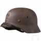 Wehrmacht-Stahlhelm M40, verwendet von den finnischen Streitkräften ("Kevyt Osasto") - photo 1