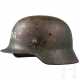 Stahlhelm M 35, deutsch, beim griechischen Widerstand/Armee weiterverwendet - photo 1