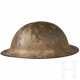 Stahlhelm M 17 "Brodie" eines Veteranen der 81. Infantry Division - photo 1