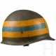 Helm M-1 mit Truppenbemalung (Besatzungspolizei?) - Foto 1