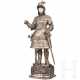 Historismusfigur eines Ritters nach den Figuren am Grab von Maximilian I. ("Schwarze Mander") in der Innsbrucker Hofkirche, Hanau, Neresheimer & Söhne (gegr. 1893), um 1900 - photo 1