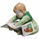 Hentschelkind bzw. "Kind mit Bilderbuch", Konrad Hentschel, 1904 (Entwurf), Meissen, 1924-34 (Ausführung) - Foto 1