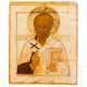 Großformatige Ikone mit dem Heiligen Nikolaus von Myra, Russland, um 1600, mit großflächigen Übermalungen - photo 1