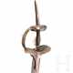 Khanda mit silberplattiertem Griff, Indien, um 1800 - Foto 1
