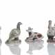Vier Miniatur-Tierfiguren - photo 1
