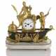Gondel-Pendule mit Venus und Amor - photo 1