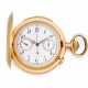 Mermod Frères. Pocket watch with chronograph and minute repeater - фото 1