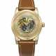 OMEGA. AN EXTREMELY RARE AND HIGHLY ATTRACTIVE 18K GOLD AUTOMATIC WRISTWATCH WITH SWEEP CENTRE SECONDS AND CLOISONN&#201; ENAMEL DIAL DEPICTING NEPTUNE - Foto 1