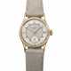 PATEK PHILIPPE. AN ATTRACTIVE 18K GOLD WRISTWATCH WITH TWO-TONE SECTOR DIAL - Foto 1